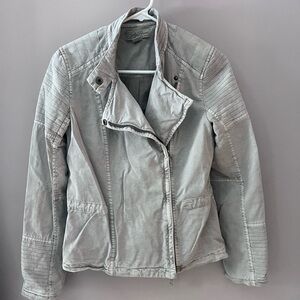 Lucky Brand Stitched Moto Jacket.